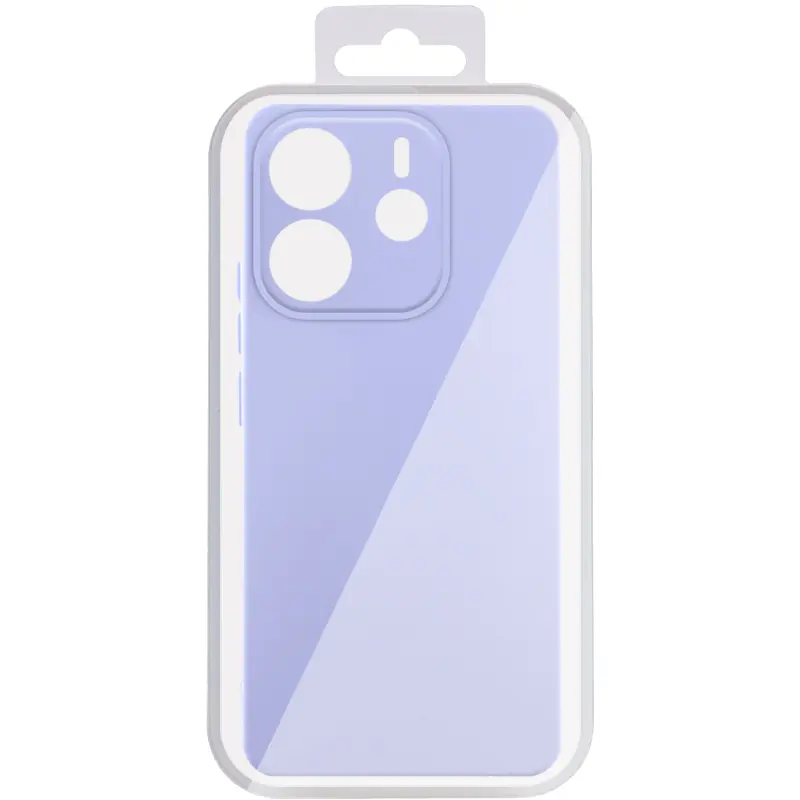Etui Silicone Cover do Xiaomi Redmi Note 14 4G (Europe version), Lilac / Dasheen 1, TPU (termopoliuretan)