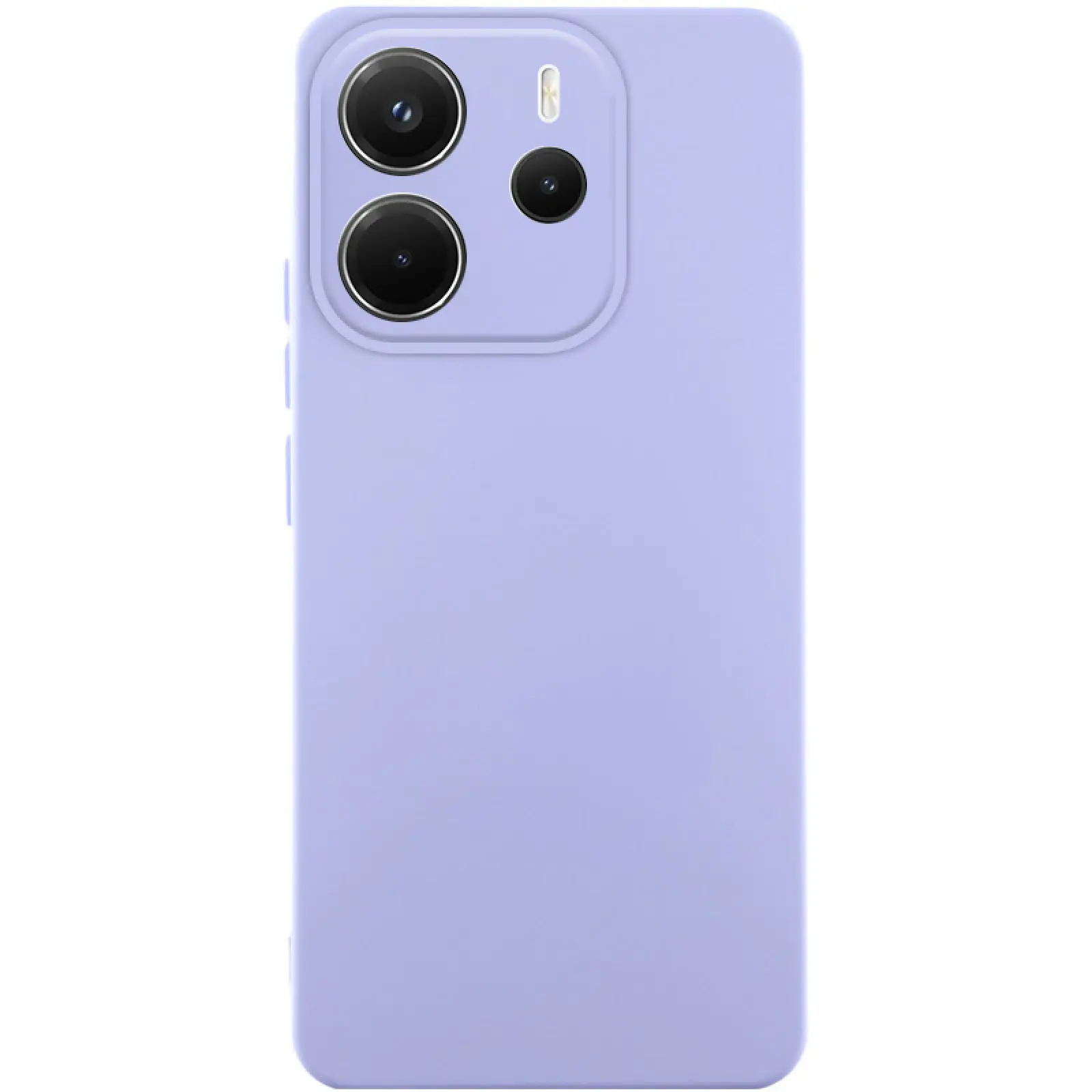 Etui Silicone Cover do Xiaomi Redmi Note 14 4G (Europe version), Lilac / Dasheen, TPU (termopoliuretan)