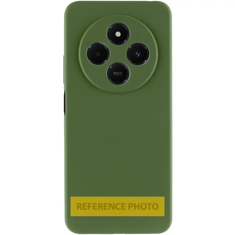 Etui Silicone Cover do Xiaomi Redmi A5 (Europe version), Zielony / Dark green 1, TPU (termopoliuretan)