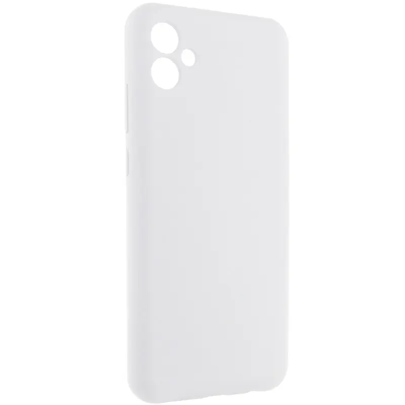 Etui Silicone Cover do Samsung Galaxy A07, Biały / White, TPU (termopoliuretan)