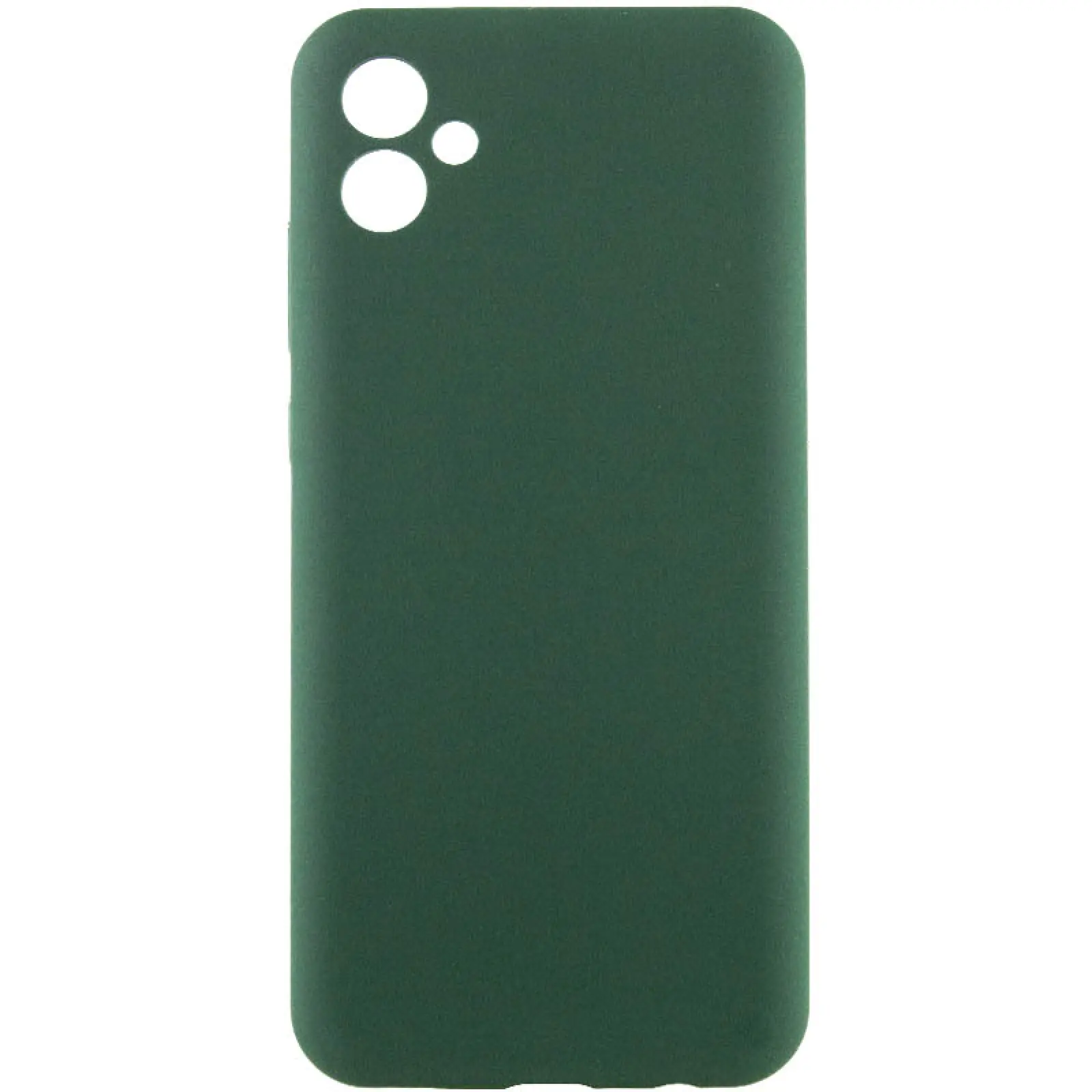 Etui Silicone Cover do Samsung Galaxy A07, Zielony / Dark green 1, TPU (termopoliuretan)
