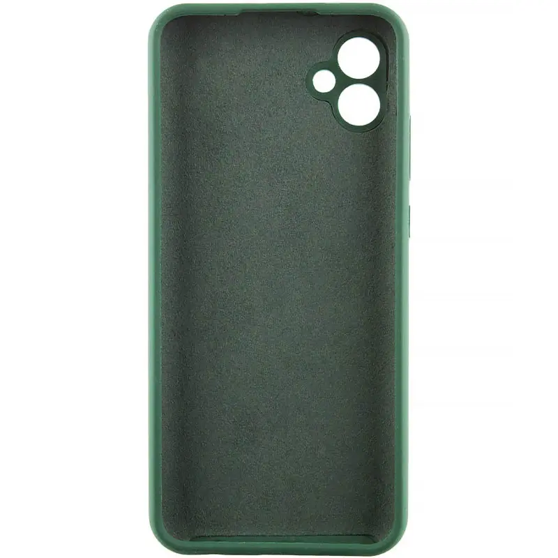 Etui Silicone Cover do Samsung Galaxy A07, Zielony / Dark green 2, TPU (termopoliuretan)