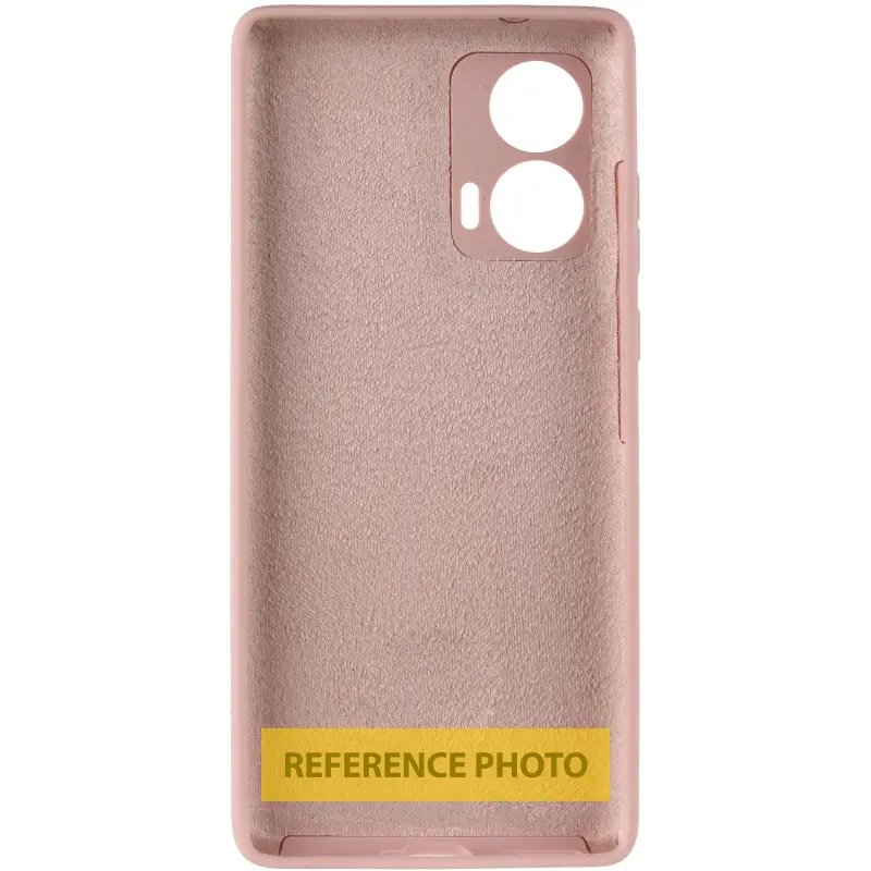 Case Silicone Cover for Motorola Edge 60 / 60 Fusion, Pink / Pink Sand 2, TPU (thermopolyurethane)