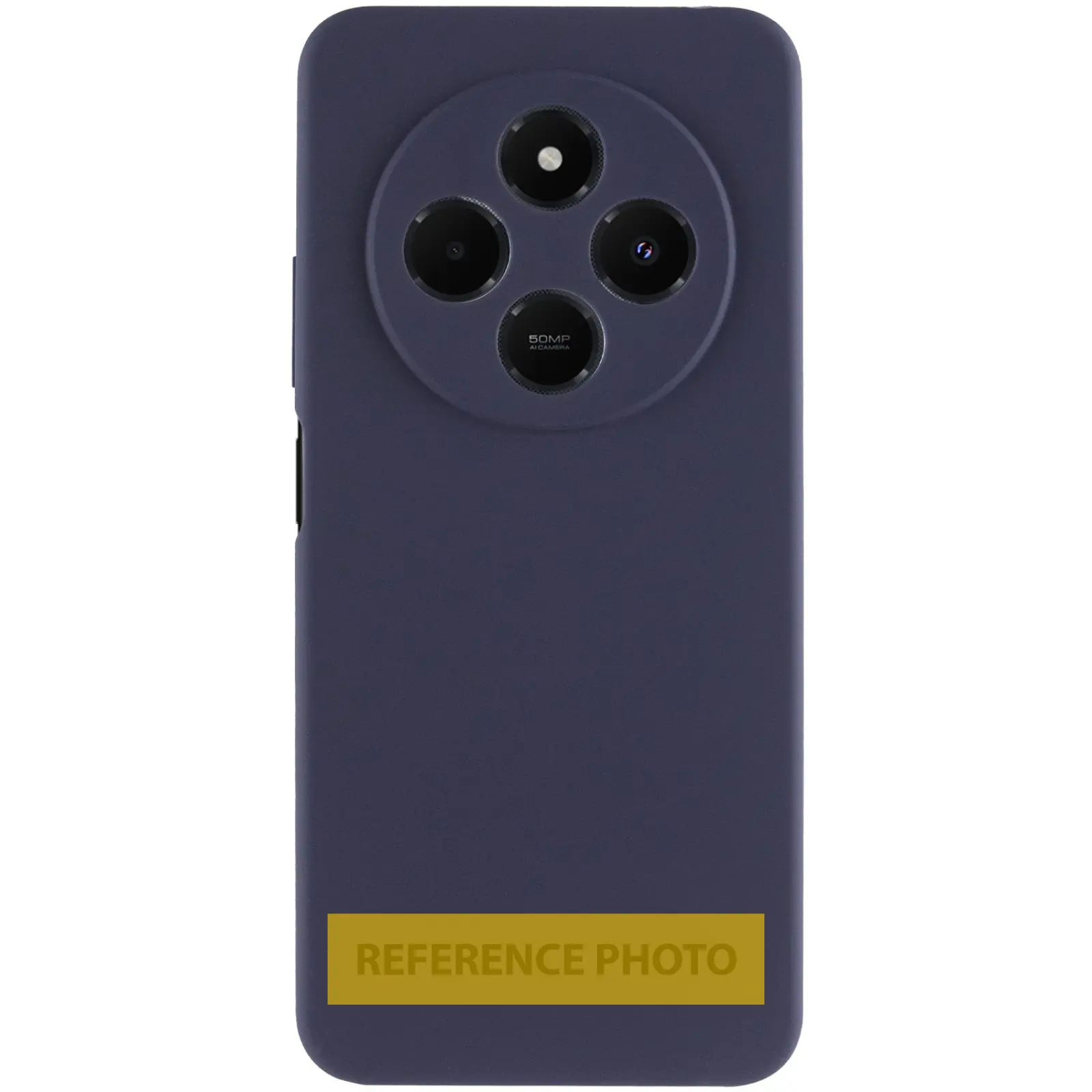 Чохол Silicone Cover (AA) для Xiaomi Redmi 15 (EU), Темно-синій / Midnight blue 1, TPU (термополіуретан)