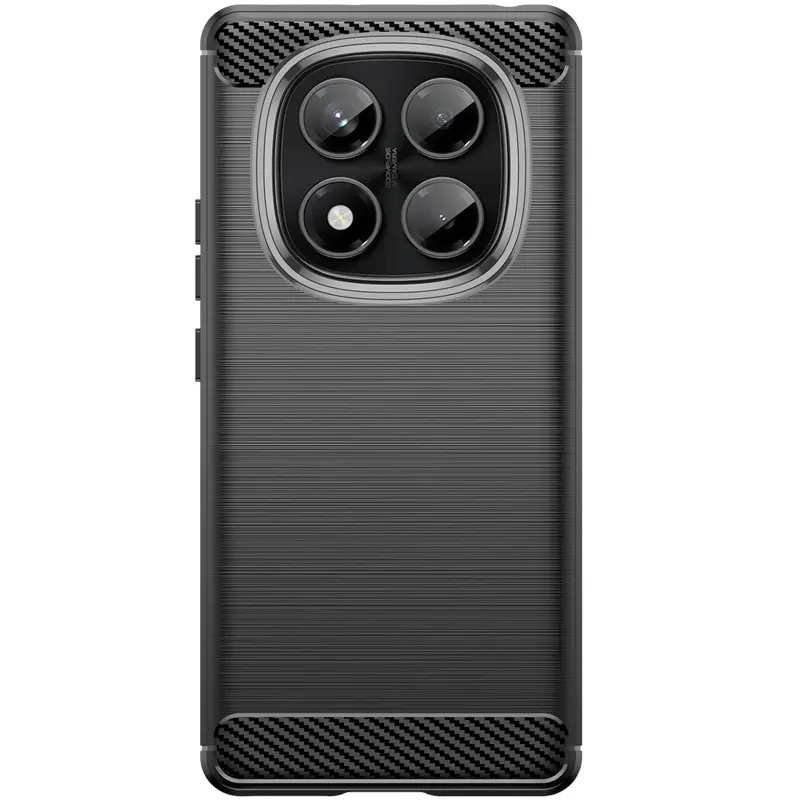 Etui TPU Carbon do Xiaomi Redmi Note 14 Pro 4G, Black 1, TPU