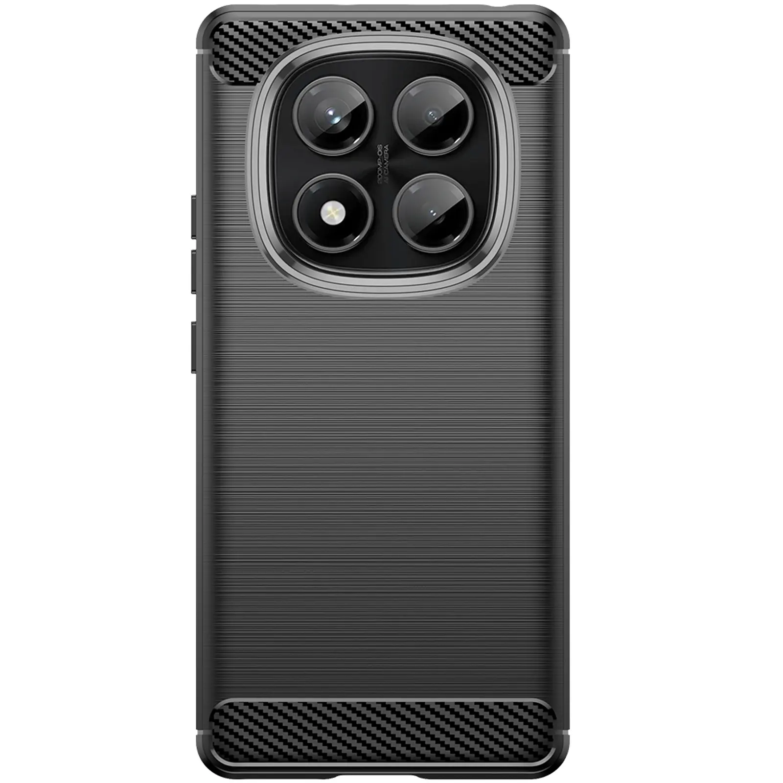 Etui TPU Carbon do Xiaomi Redmi Note 14 Pro 4G, Black 1, TPU