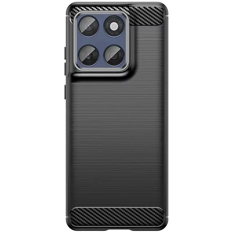 Etui TPU Carbon do Motorola Edge 60 Pro, Black 1, TPU