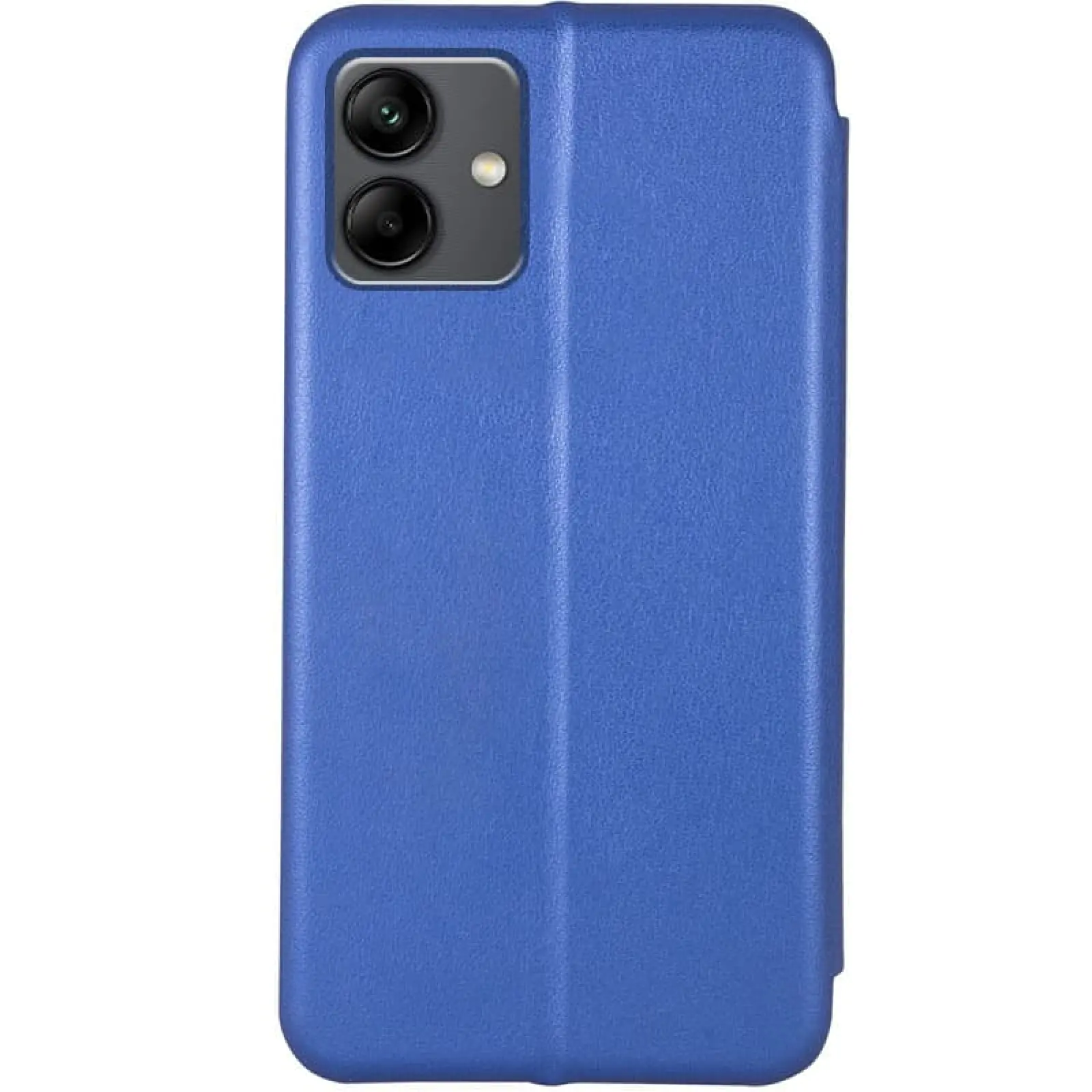 Leather book case Classy for Samsung Galaxy A06, Blue 1, Faux leather