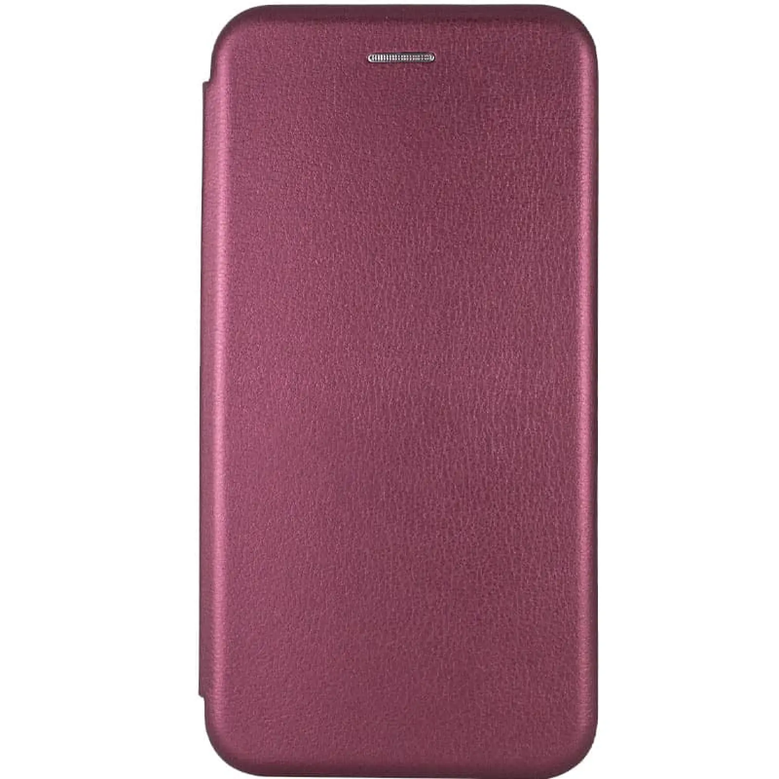 Leather book case Classy for Samsung Galaxy A06, Bordeaux, Faux leather