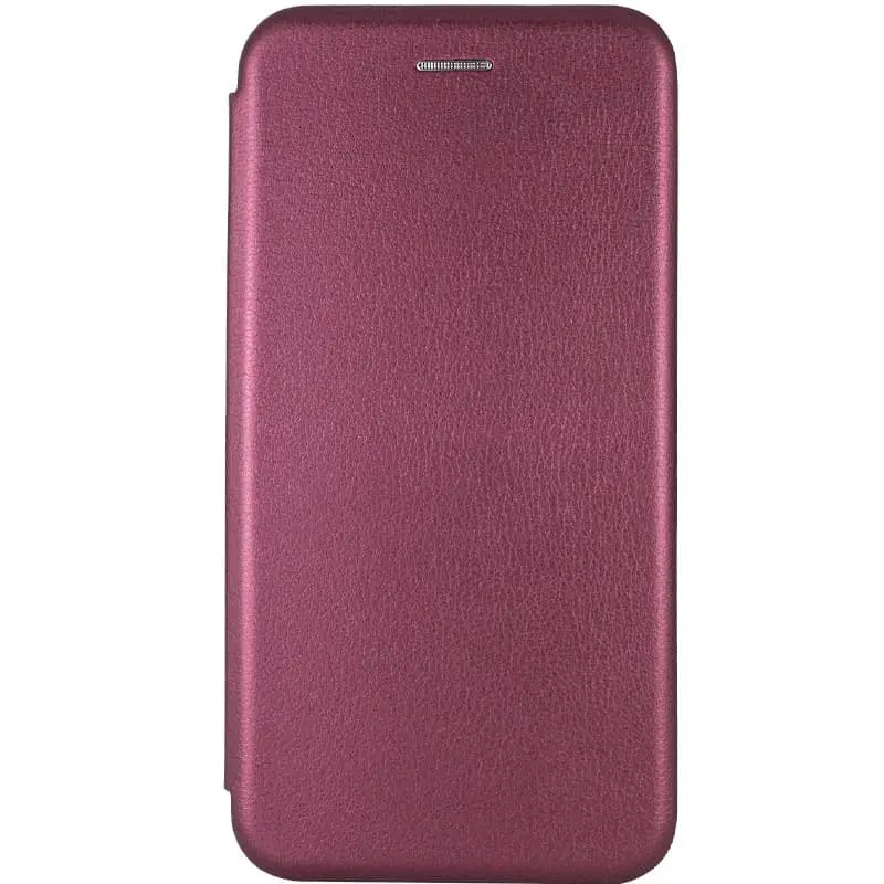 Etui książka Classy do Samsung Galaxy A16 4G/5G, Bordeaux, Sztuczna skóra