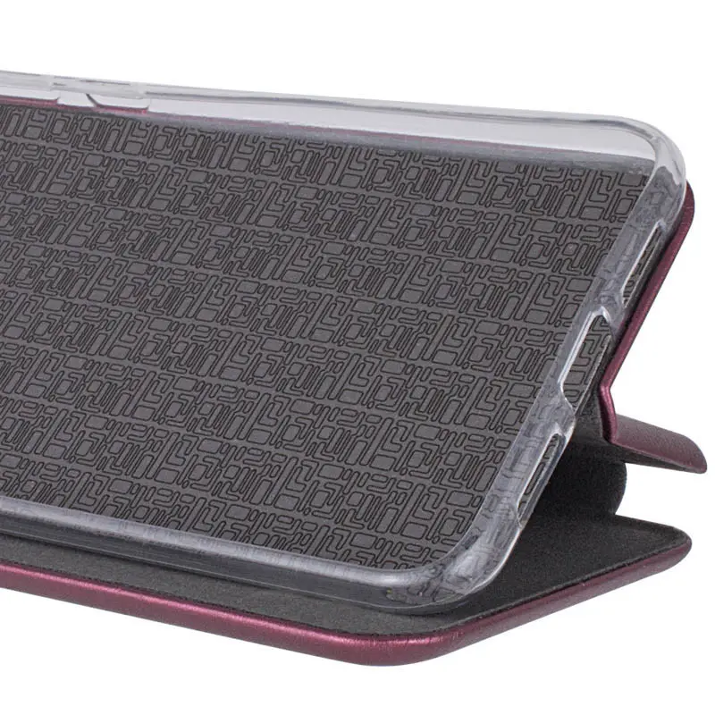 Etui książka Classy do Samsung Galaxy A36 5G / A56 5G, Bordeaux 1, Sztuczna skóra