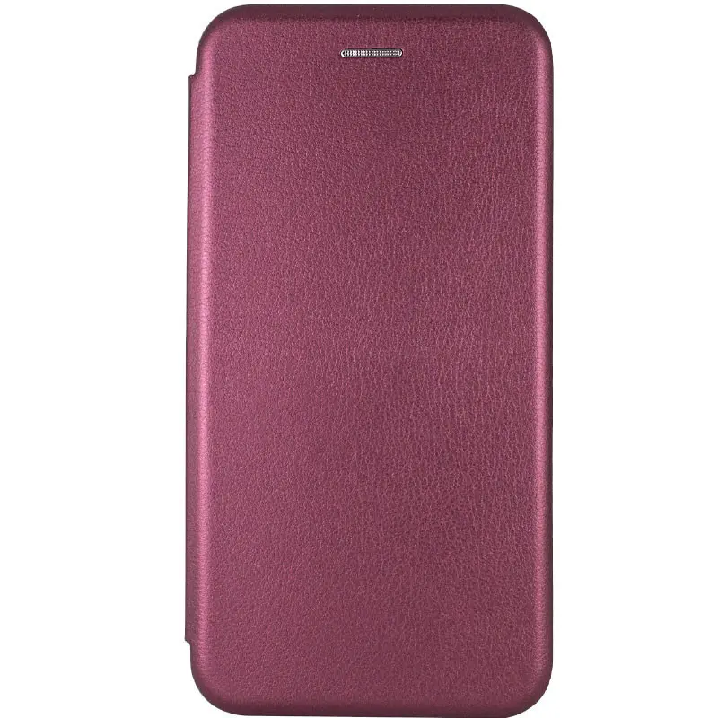 Etui książka Classy do Samsung Galaxy A26 5G, Bordeaux, Sztuczna skóra