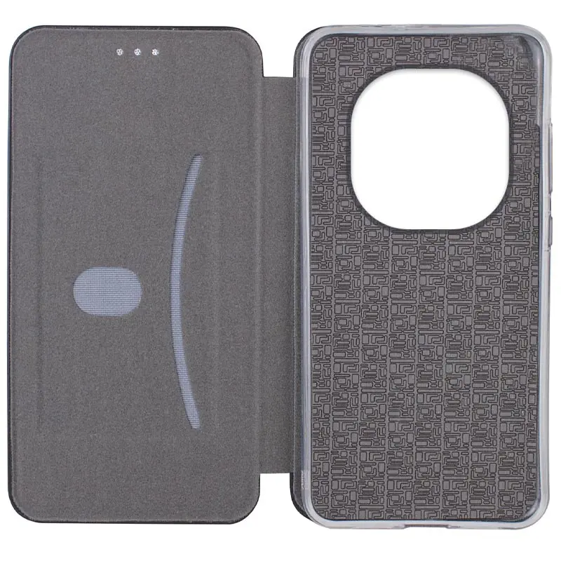 Leather book case Classy for Xiaomi Redmi Note 14 Pro 4G, Black 3, Faux leather