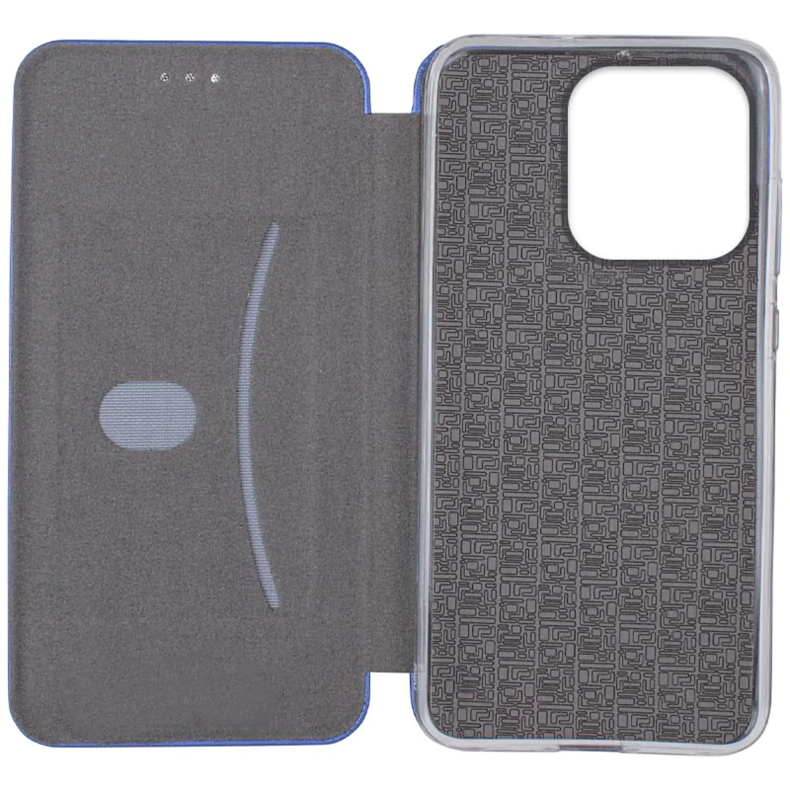 Шкіряний чохол-книжка Classy для Xiaomi Redmi Note 14 4G (Europe version), Синій 2, Штучна шкіра