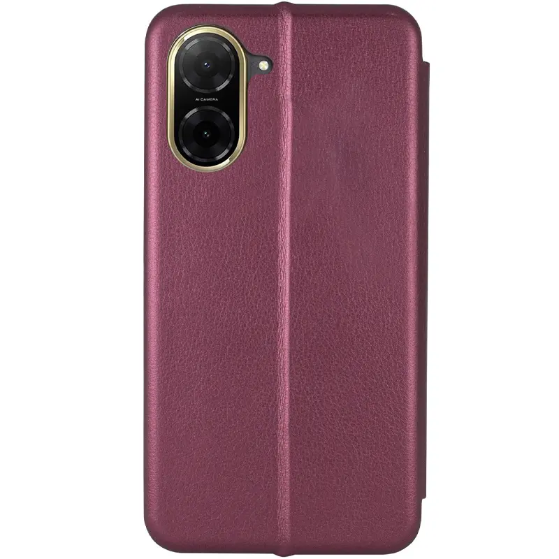 Etui książka Classy do Xiaomi Redmi A5 (Europe version), Bordeaux 1, Sztuczna skóra