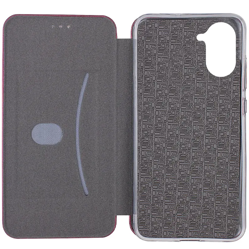 Etui książka Classy do Xiaomi Redmi A5 (Europe version), Bordeaux 2, Sztuczna skóra