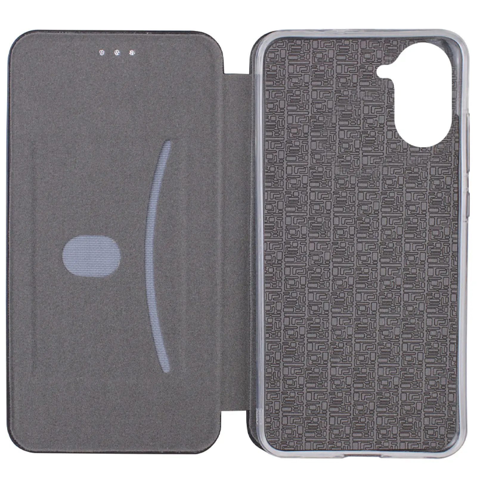 Etui książka Classy do Xiaomi Redmi A5 (Europe version), Czarny 2, Sztuczna skóra