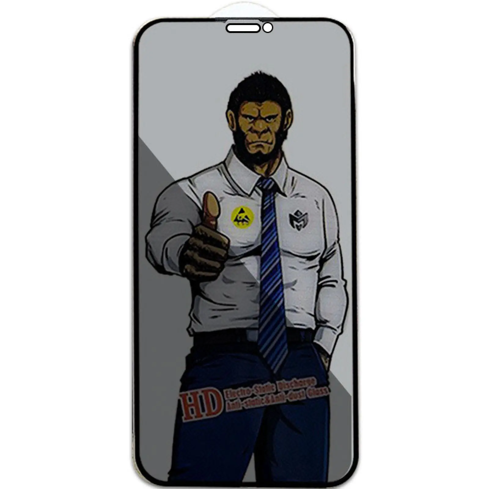 Ochronne szkło 5D Privacy do Apple iPhone 12 Pro / 12 (6.1"), Szkło hartowane