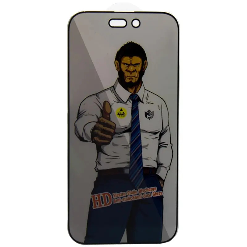 Ochronne szkło 5D Privacy do Apple iPhone 15 Pro Max (6.7"), Szkło hartowane