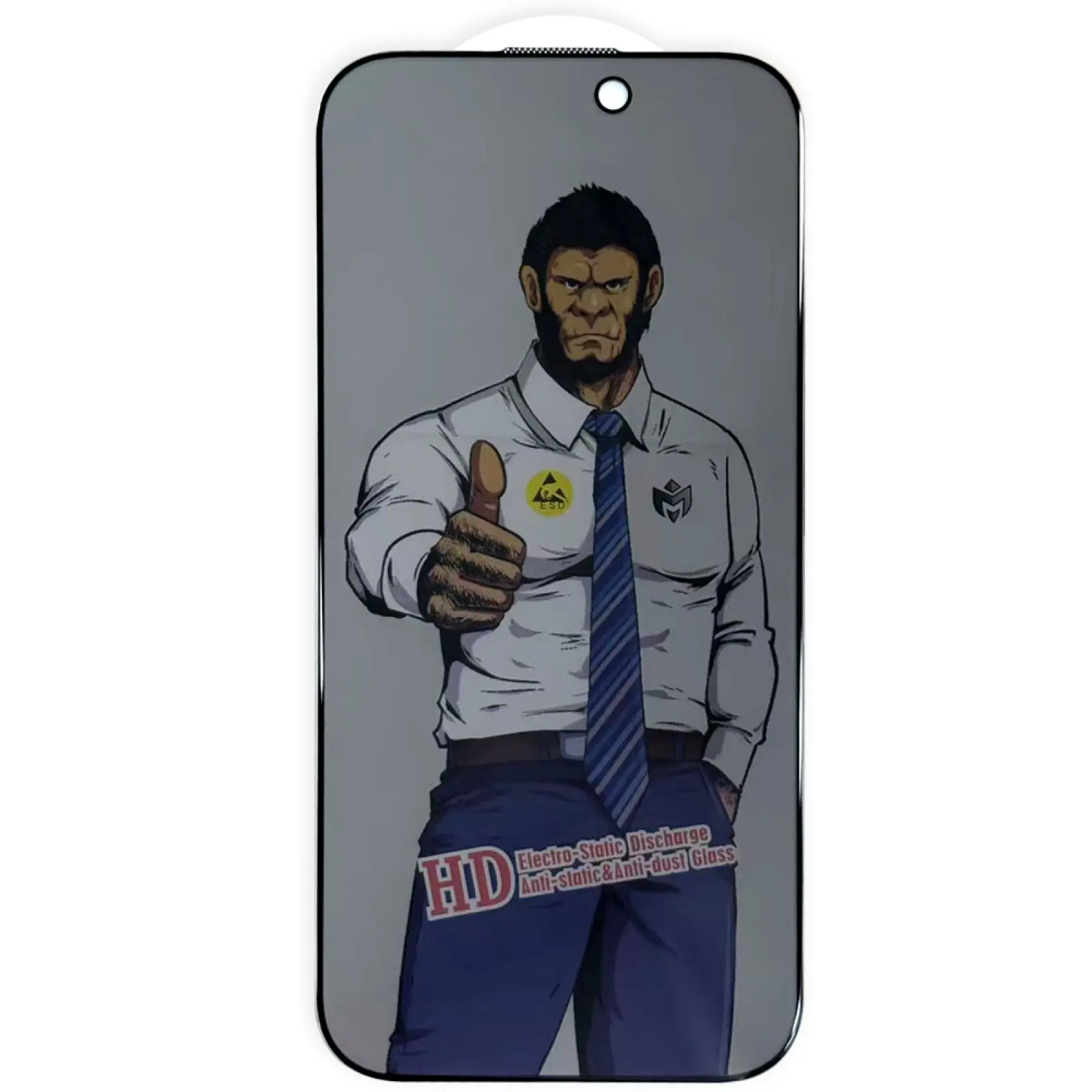 Ochronne szkło 5D Privacy do Apple iPhone 17 / 16 Pro (6.3"), Szkło hartowane