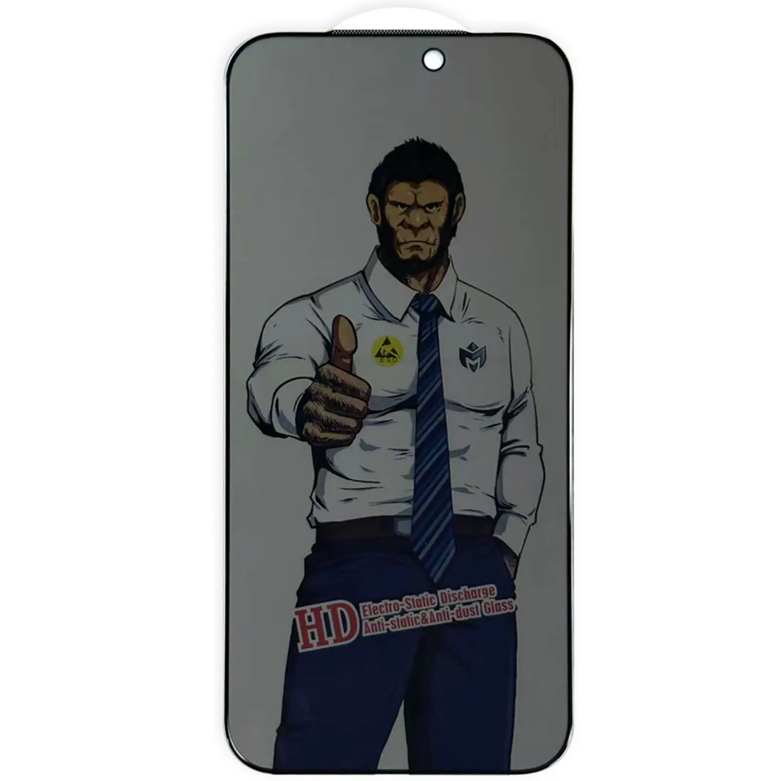 Ochronne szkło 5D Privacy do Apple iPhone 17 Pro Max (6.9"), Szkło hartowane