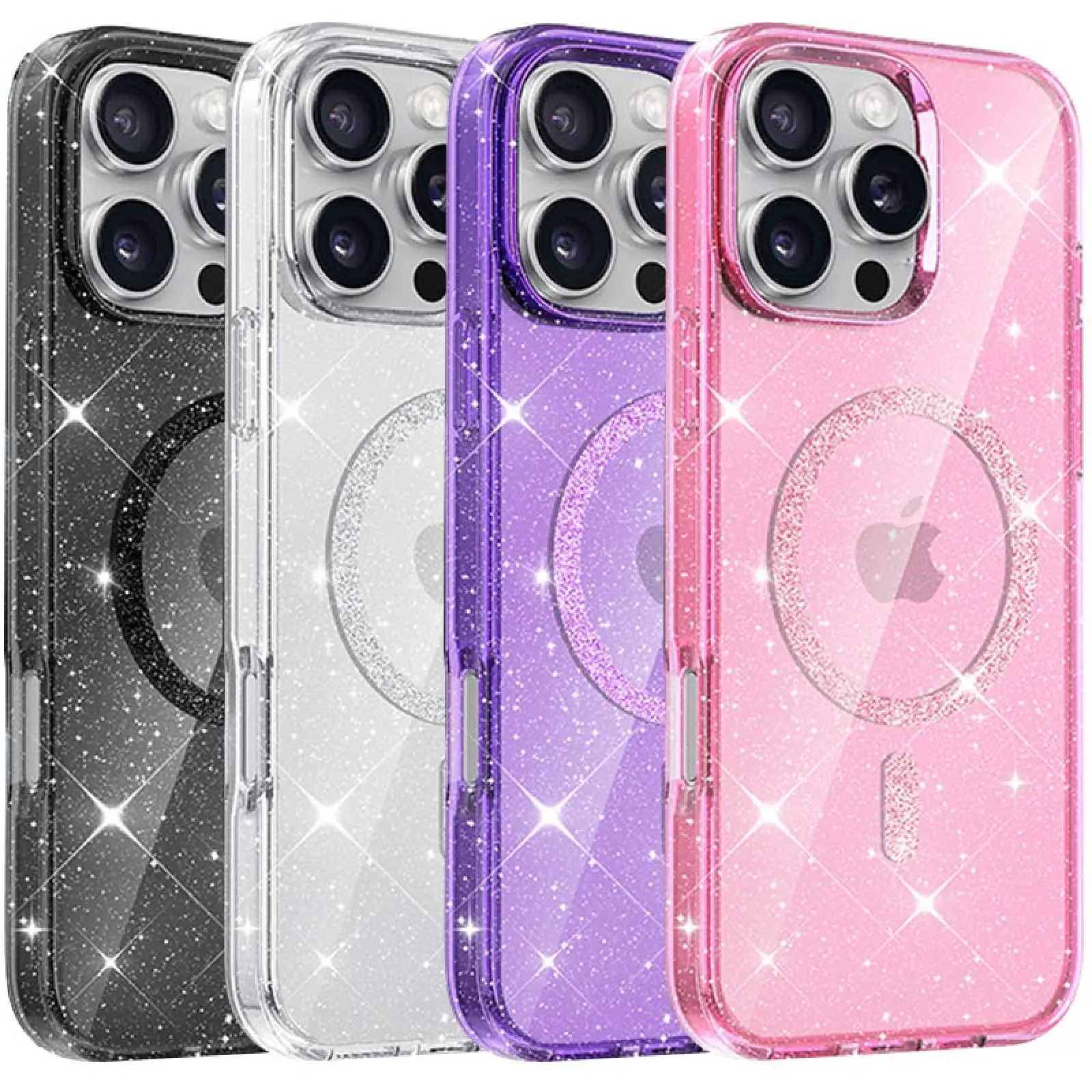 Etui TPU Eclipse Sparkle (MagFit) do Apple iPhone 16 Pro Max (6.9"), TPU