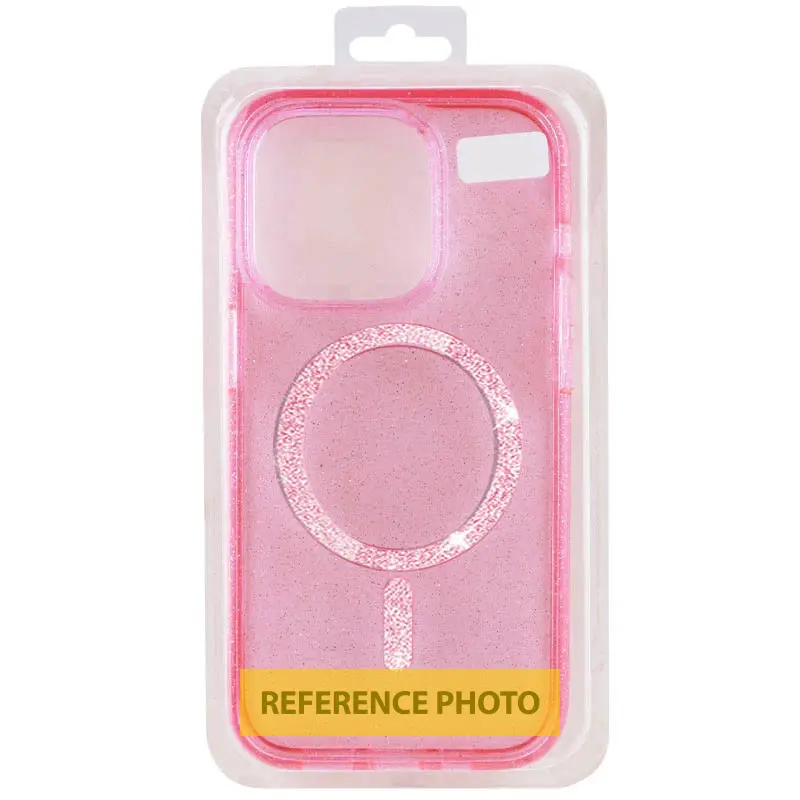 Etui TPU Eclipse Sparkle (MagFit) do Apple iPhone 16e (6.1"), Pink 1, TPU