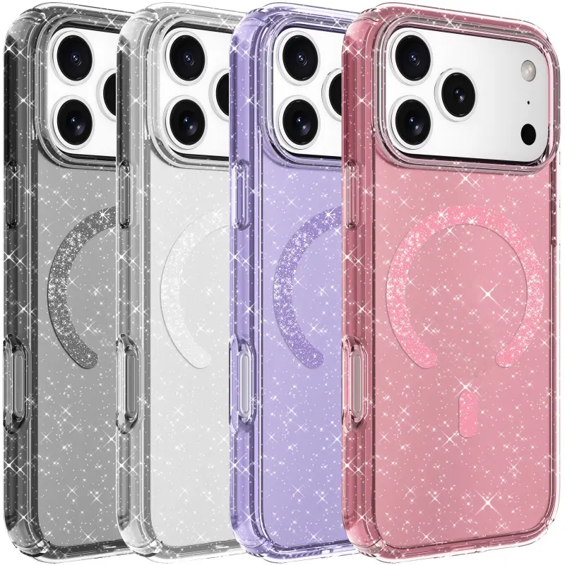 Etui TPU Eclipse Sparkle (MagFit) do Apple iPhone 17 Pro (6.3"), TPU
