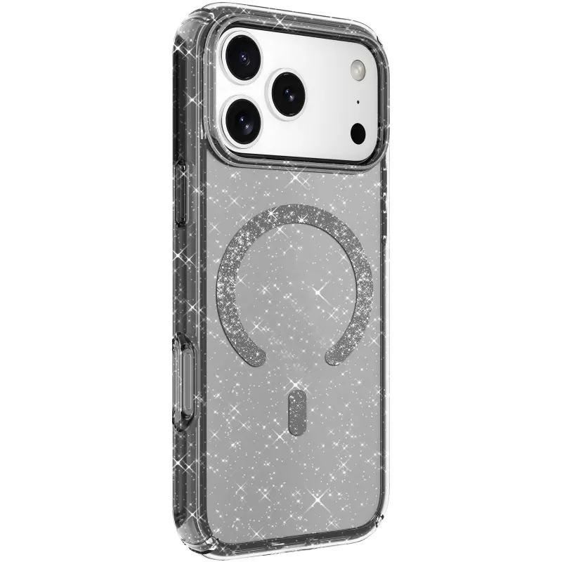 Etui TPU Eclipse Sparkle (MagFit) do Apple iPhone 17 Pro (6.3"), Black 1, TPU