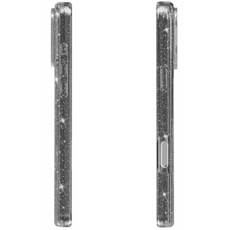 Etui TPU Eclipse Sparkle (MagFit) do Apple iPhone 17 Pro (6.3"), Black 3, TPU