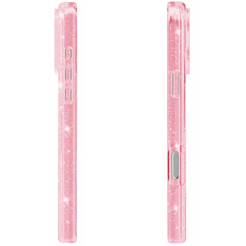 Etui TPU Eclipse Sparkle (MagFit) do Apple iPhone 17 Pro (6.3"), Pink 3, TPU