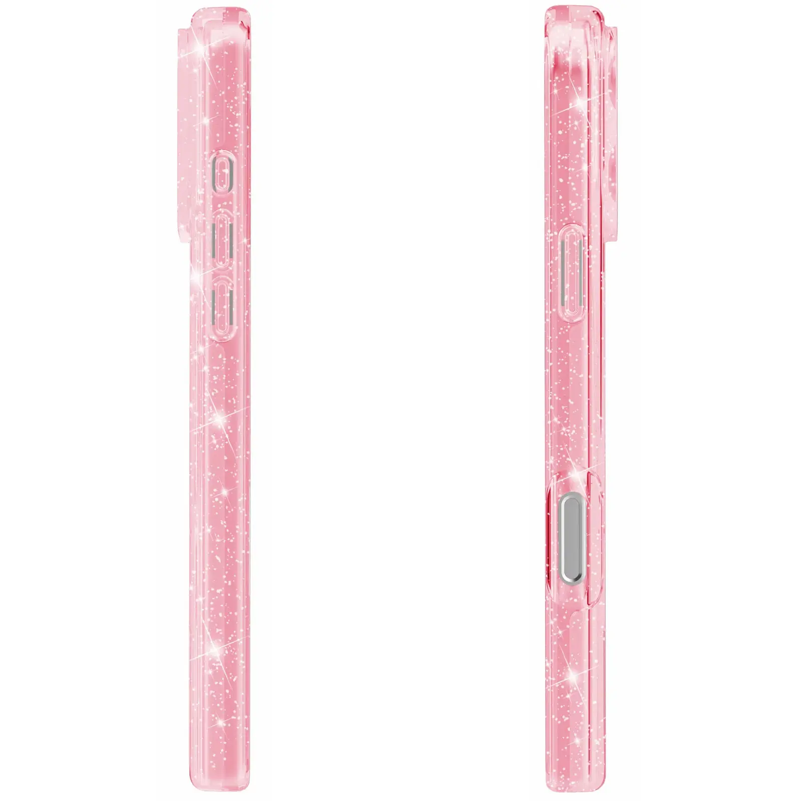 Etui TPU Eclipse Sparkle (MagFit) do Apple iPhone 17 Pro (6.3"), Pink 3, TPU