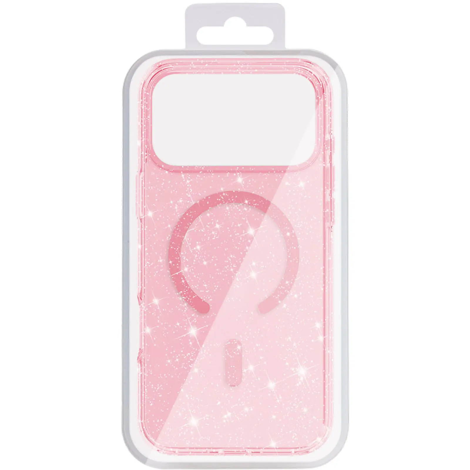 Etui TPU Eclipse Sparkle (MagFit) do Apple iPhone 17 Pro (6.3"), Pink 4, TPU
