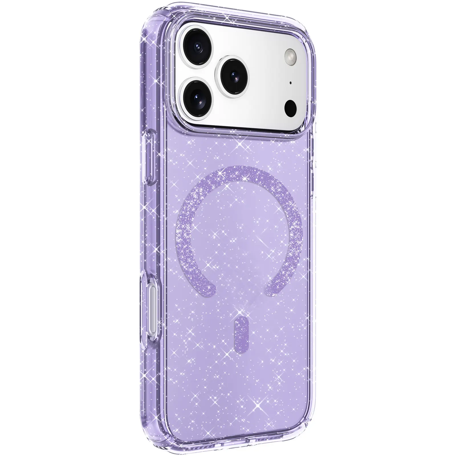Etui TPU Eclipse Sparkle (MagFit) do Apple iPhone 17 Pro (6.3"), Purple 1, TPU
