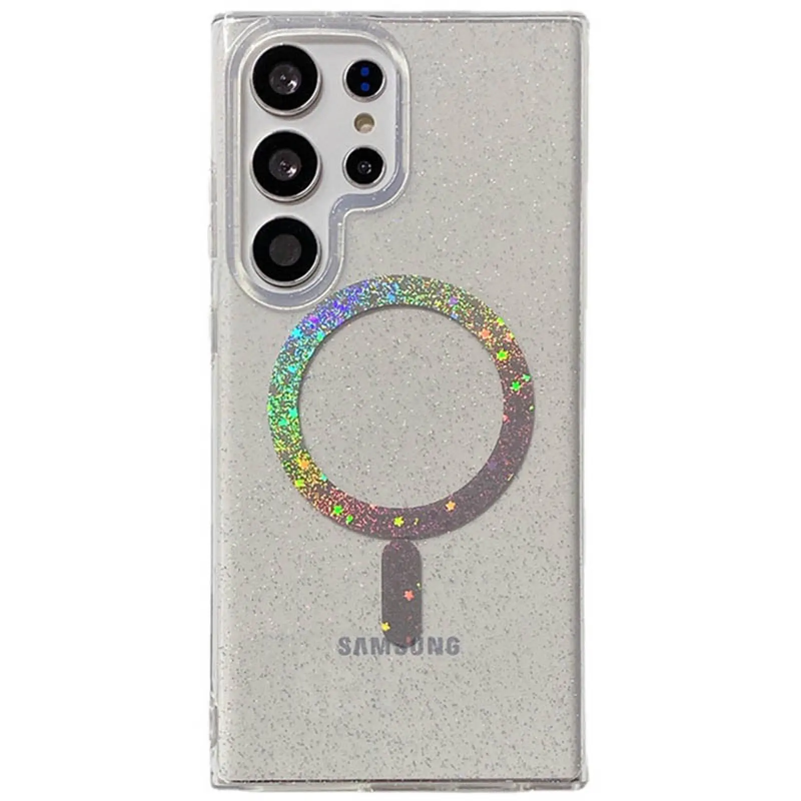 Etui TPU Eclipse Sparkle (MagFit) do Samsung Galaxy S26 Ultra, Clear 4, TPU