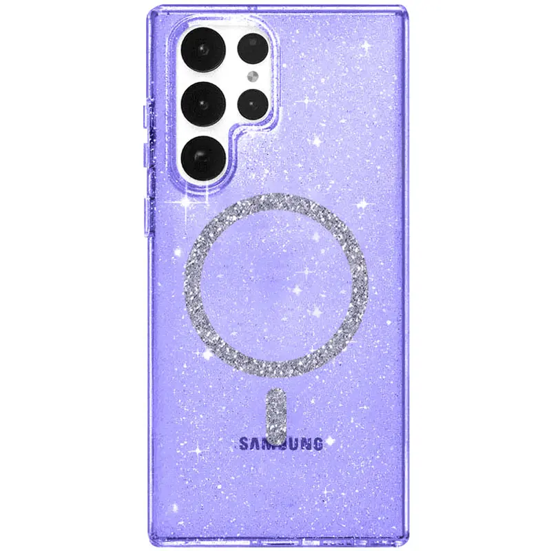 Etui TPU Eclipse Sparkle (MagFit) do Samsung Galaxy S26 Ultra, Purple, TPU