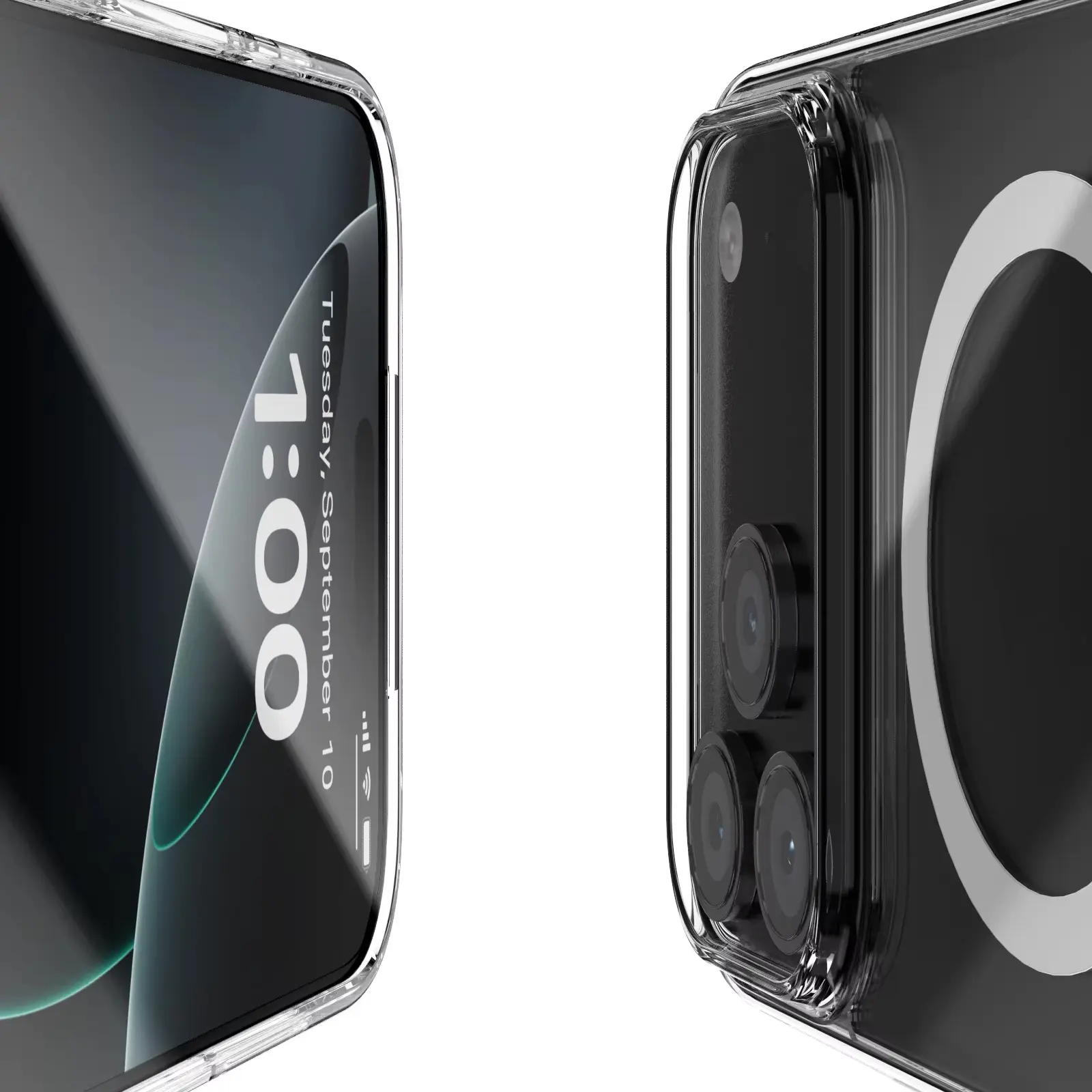 Etui TPU Clear Case with MagSafe do Apple iPhone 17 Pro Max (6.9"), Clear 6, TPU