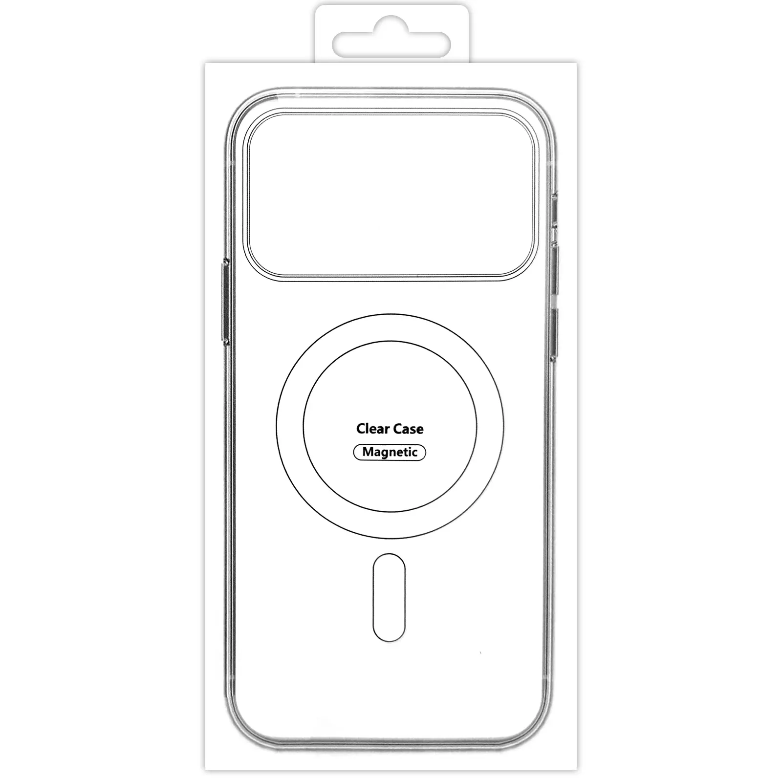 Etui TPU Clear Case with MagSafe do Apple iPhone 17 Pro (6.3"), Clear 2, TPU