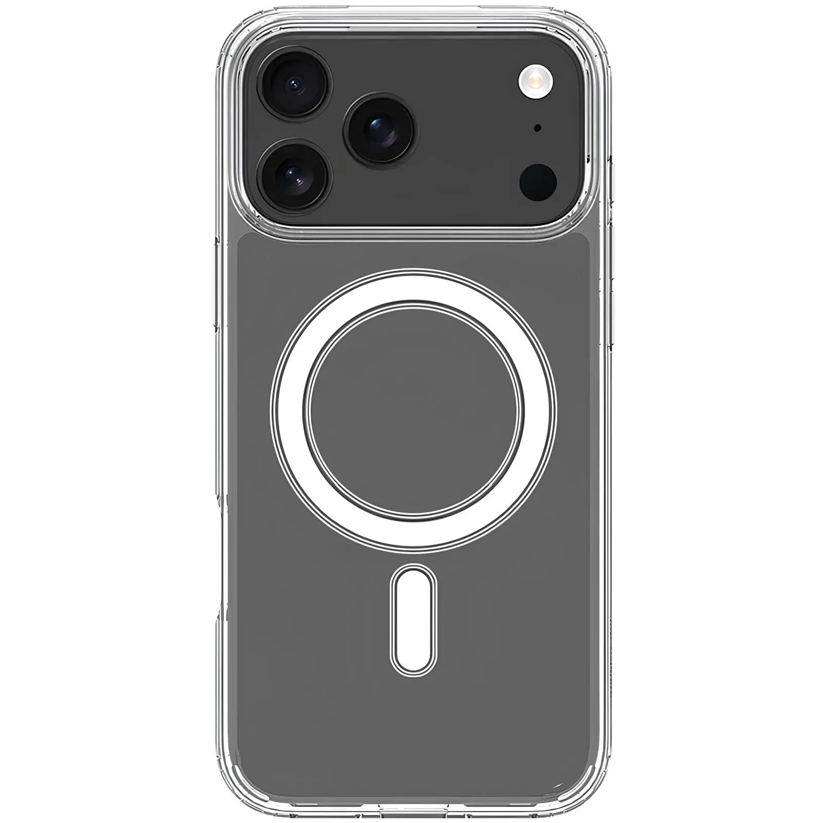 Etui TPU Clear Case with MagSafe do Apple iPhone 17 Pro (6.3"), Clear 3, TPU