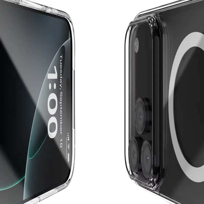 Etui TPU Clear Case with MagSafe do Apple iPhone 17 Pro (6.3"), Clear 6, TPU