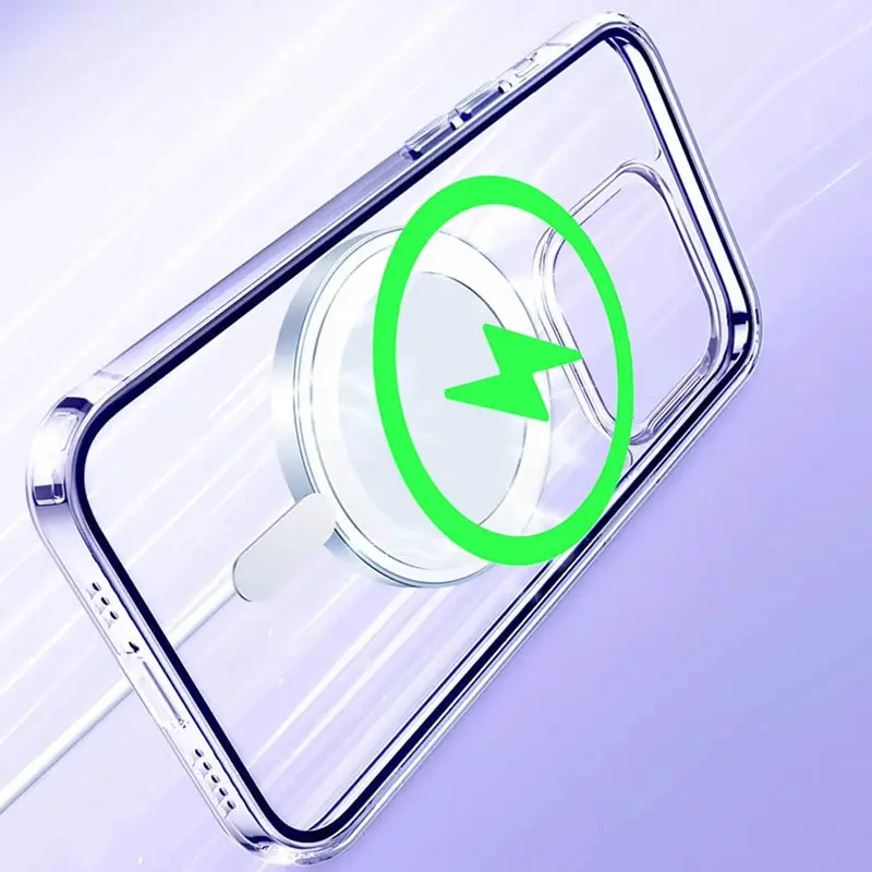 Etui TPU Clear Case with MagSafe do Apple iPhone 13 Pro (6.1"), Clear 6, TPU