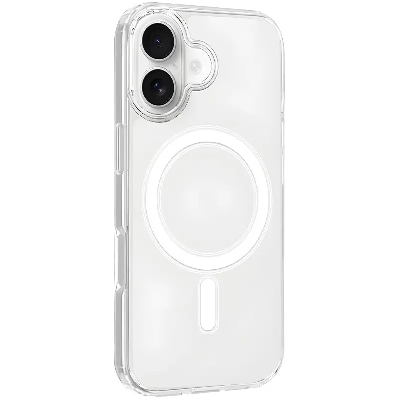TPU Clear Case with MagSafe for Apple iPhone 16 (6.1"), Clear, TPU