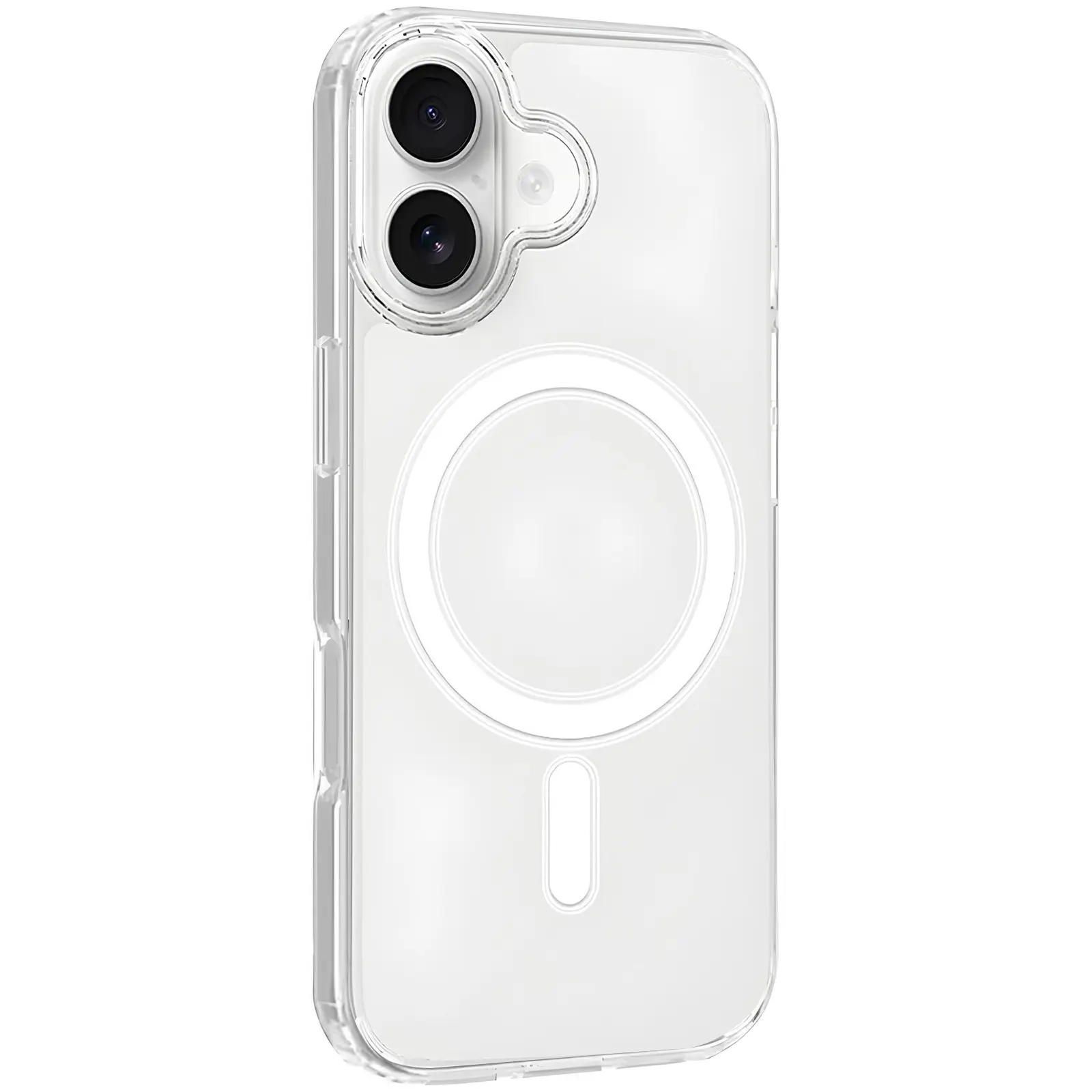 TPU Clear Case with MagSafe for Apple iPhone 16 (6.1"), Clear, TPU