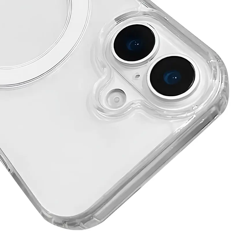 TPU Clear Case with MagSafe for Apple iPhone 16 (6.1"), Clear 7, TPU