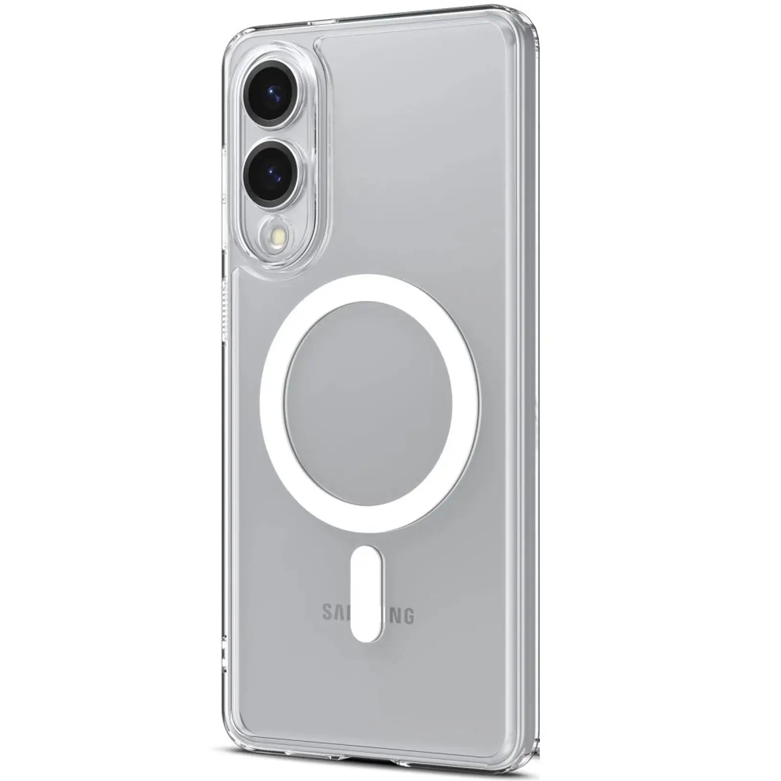 Etui TPU Clear Case with MagSafe do Samsung Galaxy S25 Edge, TPU