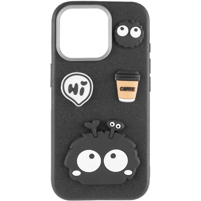 Etui TPU Leather Toys do Apple iPhone 11 Pro (5.8"), Monster / Black 1, Sztuczna skóra