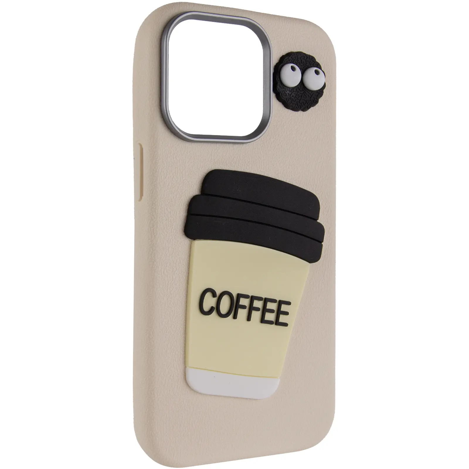 Etui TPU Leather Toys do Apple iPhone 11 Pro (5.8"), Coffee / Sand, Sztuczna skóra