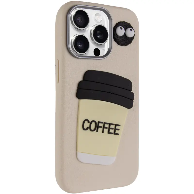 Etui TPU Leather Toys do Apple iPhone 12 Pro / 12 (6.1"), Coffee / Sand, Sztuczna skóra