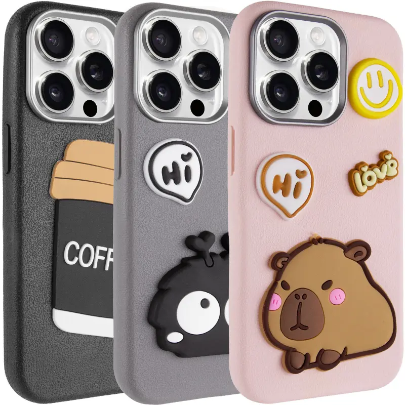 Etui TPU Leather Toys do Apple iPhone 14 Pro Max (6.7"), Sztuczna skóra