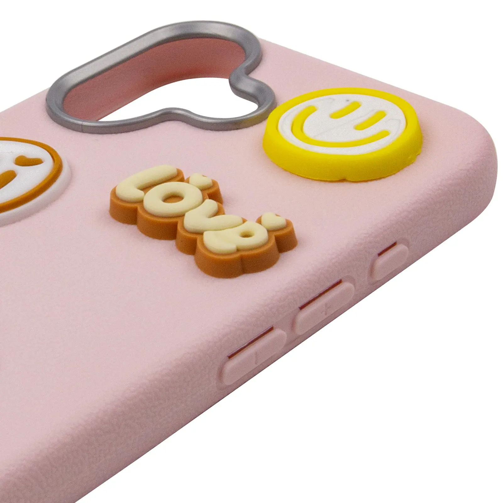 Etui TPU Leather Toys do Apple iPhone 16 (6.1"), Capybara / Pink 3, Sztuczna skóra